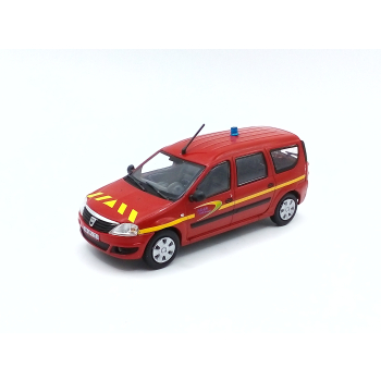 Dacia Logan MCV VL Straż Pożarna - skala 1:43 - Hachette